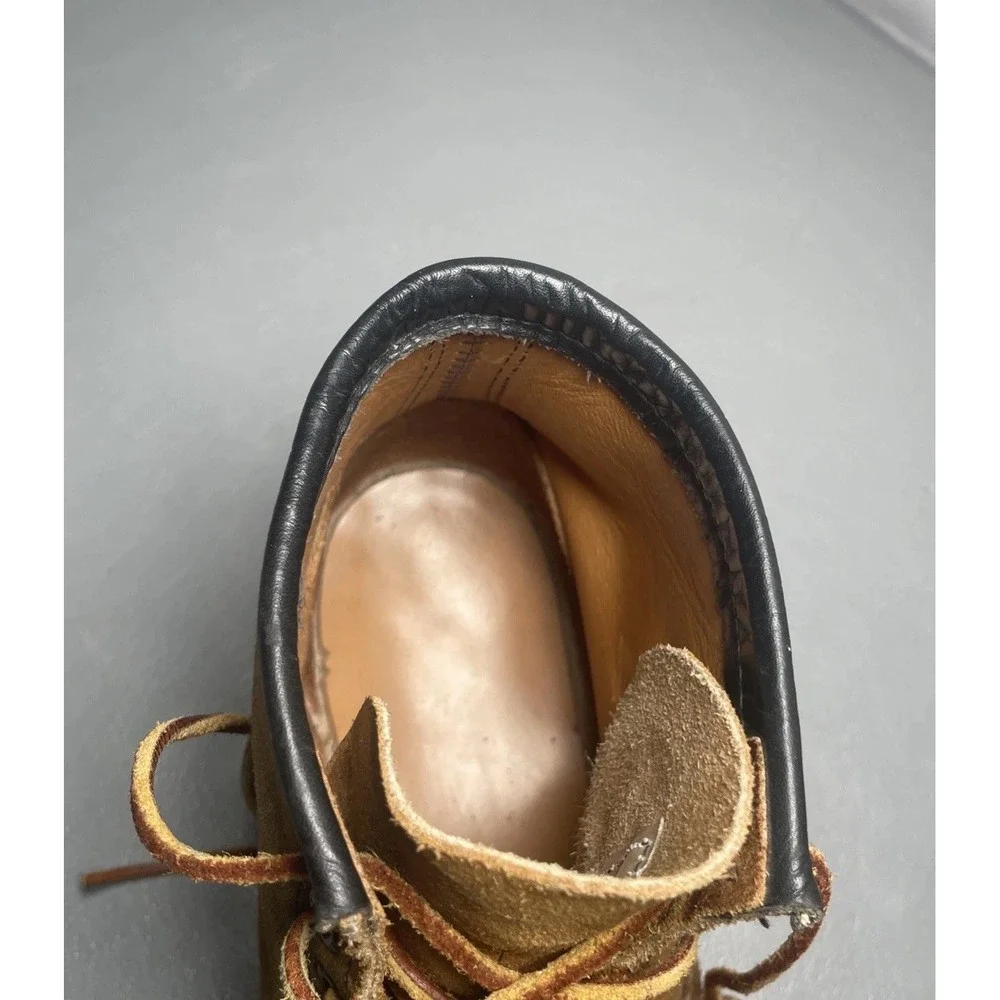 RED WING J CREW ROUGHNECK MOC TOE BOOTS 11.5D Limited Edition